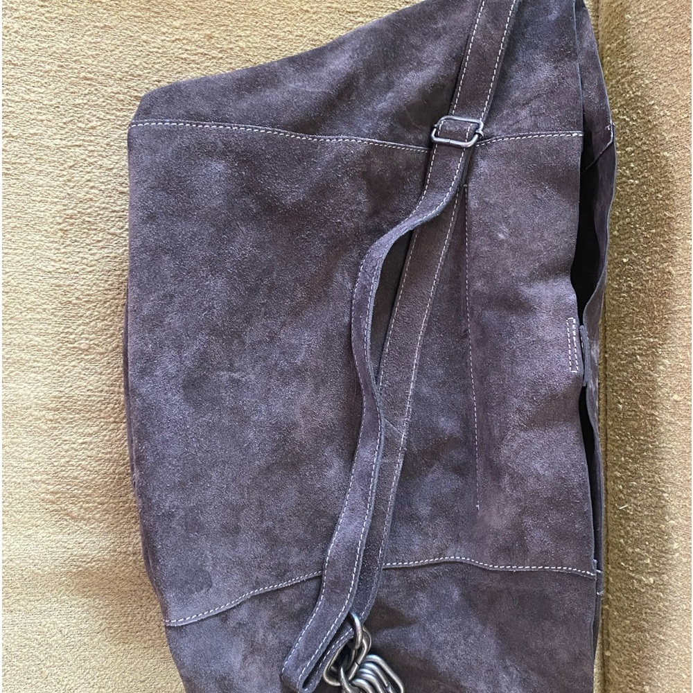 Free People Suede Handbag - NWOT - Picture 2 of 4